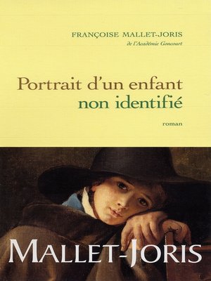 cover image of Portrait d'un enfant non identifié
